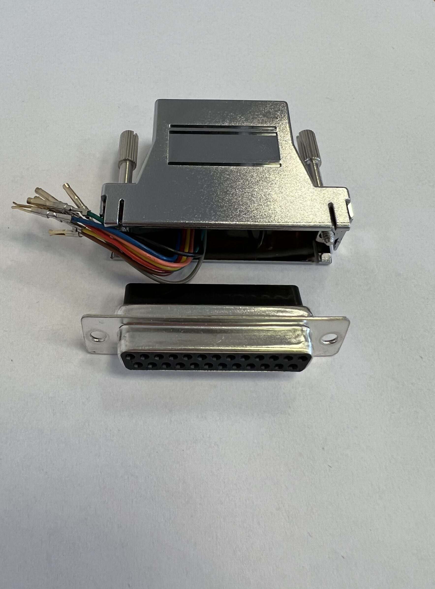 Shielded RJ45 to Sub D Modular Adaptor kits with Female connectors