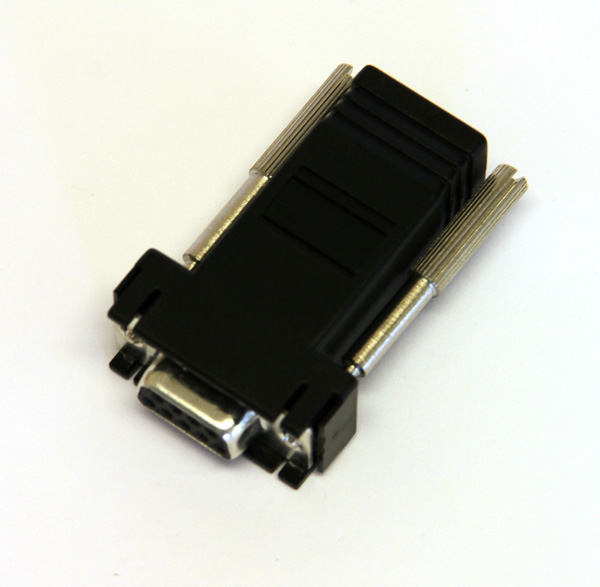 9 Way D to unshielded RJ45 Adaptor