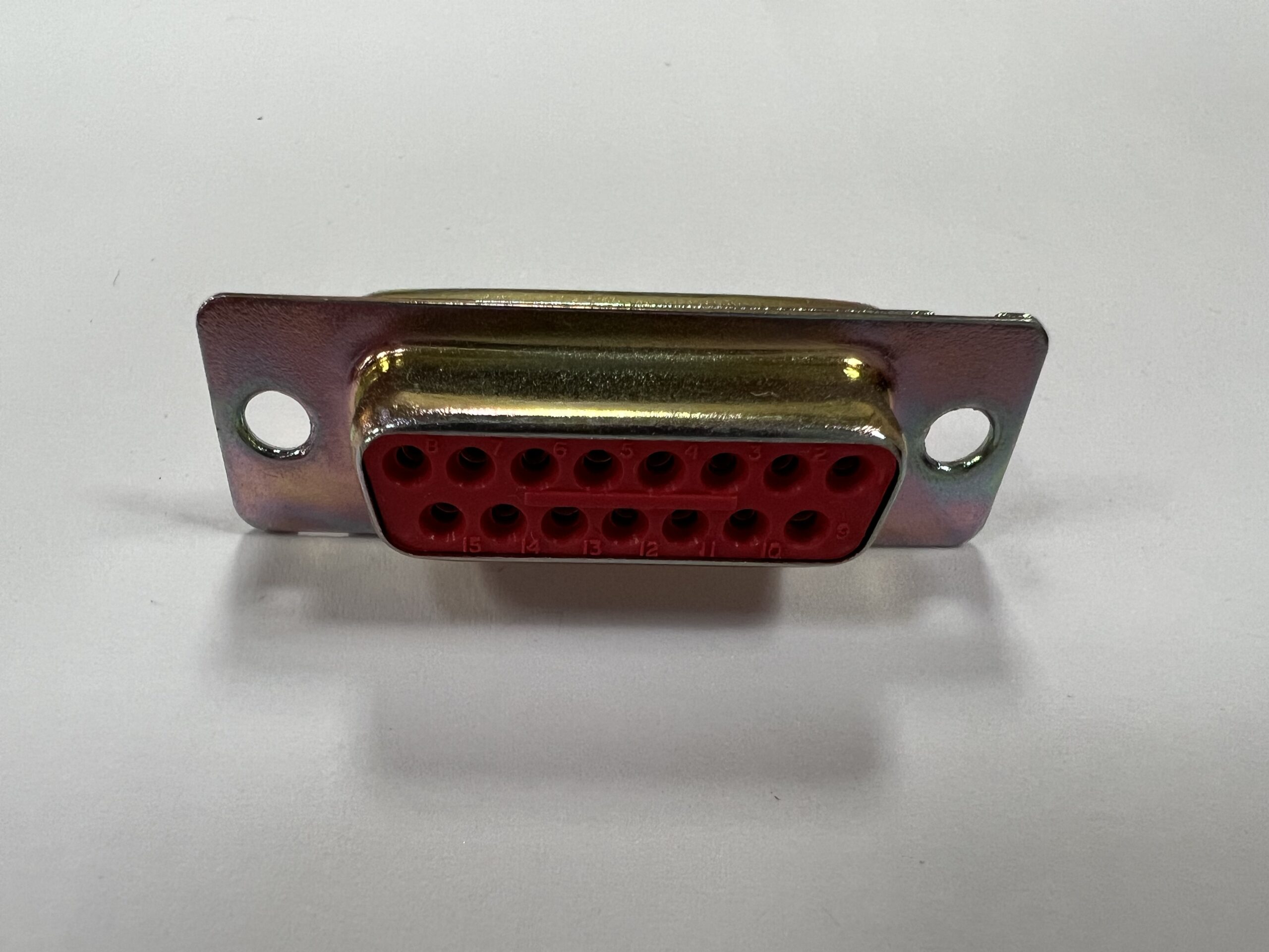 15-Contact Female Straight PCB Mount connectors