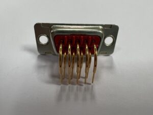 ITW D Connectors with Angled PCB Mount and 9-Way Female configuration