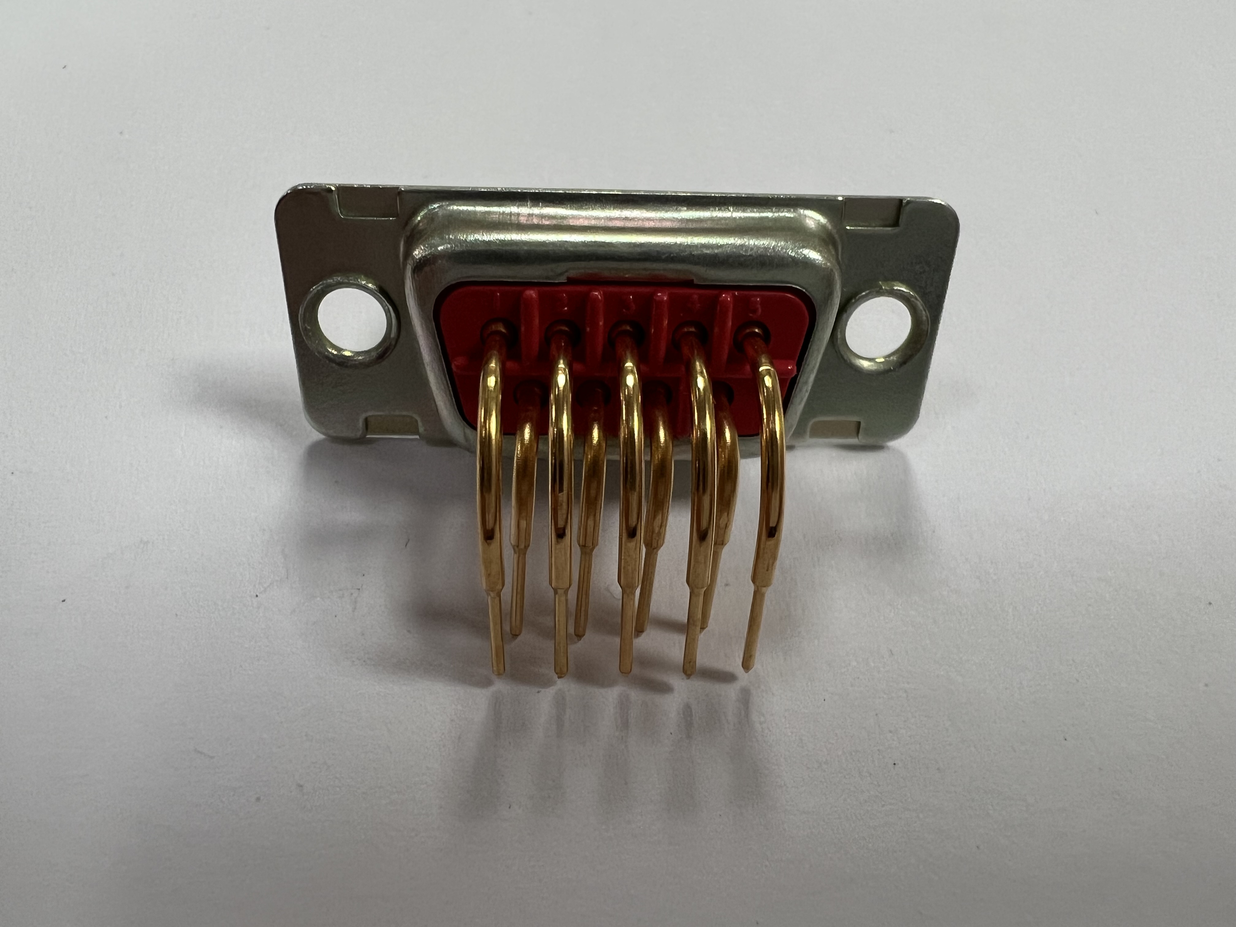 ITW D Connectors with Angled PCB Mount and 9-Way Female configuration