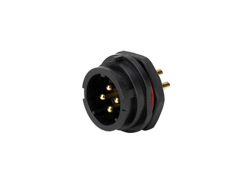 Sy Connector IP67 SY21 Panel Mount Connector Male (SY2112) - Component Buddy